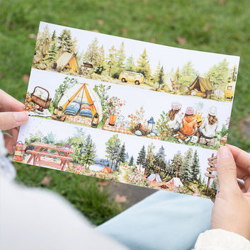 Camping Plan Series PET Tape