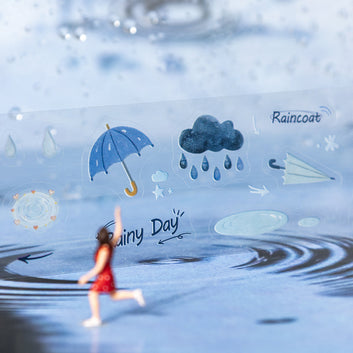 Weather Forecast Series Die Cutting PET Tape