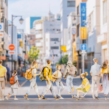 People Coming and Going series PET Tape