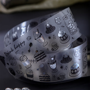 Silver Mist Leisure Series Die Cutting PET Tape