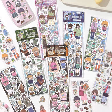 Tiny Daily Life Series Sticker Sheets