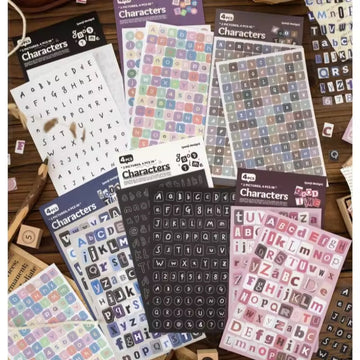 Character Series Sticker Sheets