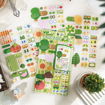 Storage Traction Series Sticker Sheets
