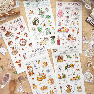 Bubble Holiday Series Sticker Sheet