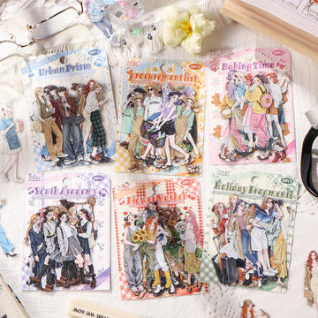 Step Forward Series Girl Sticker