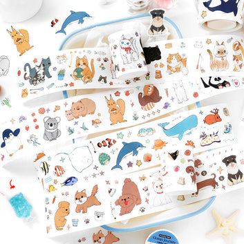 Cute Party Series Die Cutting Washi Tape