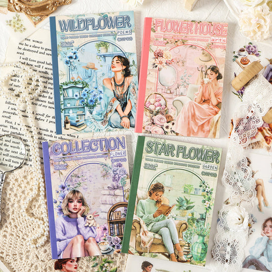 Yinmo flower vine Series Sticker Book
