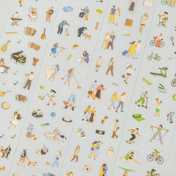Little People Big Dreams Series Die Cutting PET Tape