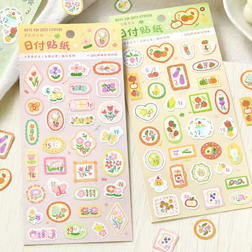 Plant Daily Note Series Sticker Sheet