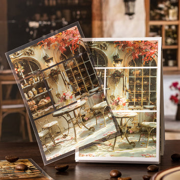 Go to places with coffee series sticker book