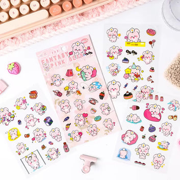 Cute Cartoon Sticker Sheets