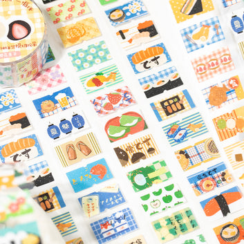 Japanese style series Die Cutting Coated Paper Tape