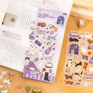 Cat House Daily Life Series sticker Sheets