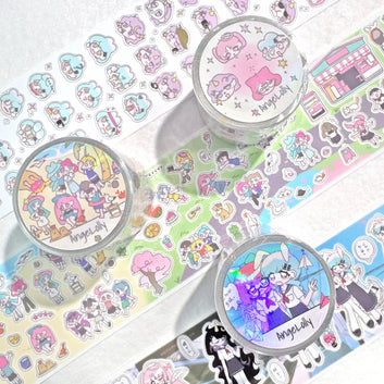 Japanese Angelolly Style sticker Tape Roll