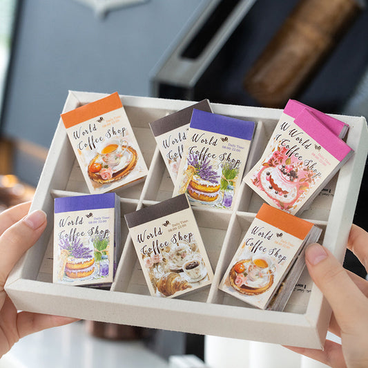 World Coffee Shop Series Sticker book