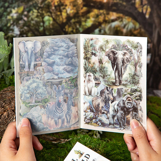 The World Of Animals Series Sticker Book