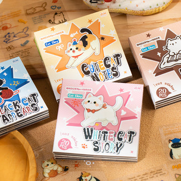 Cat Diary Series Sticker Book