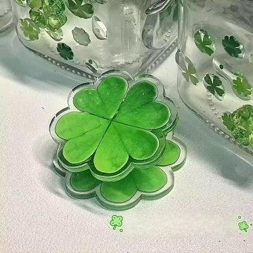 Four leaf Clover Acrylic Clip