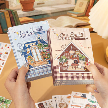 Square Inch Series sticker book