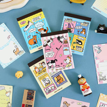 Meow Unsayable Series Tearable Note Pad