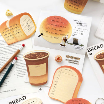 Coffee Bread Series Sticky Note