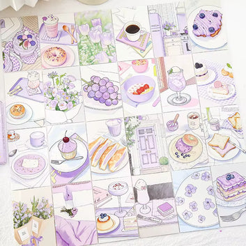 Cream Market Series Korean Style Postcards