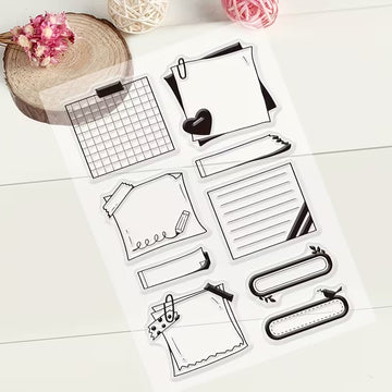 Calendar Planner Clear Stamps