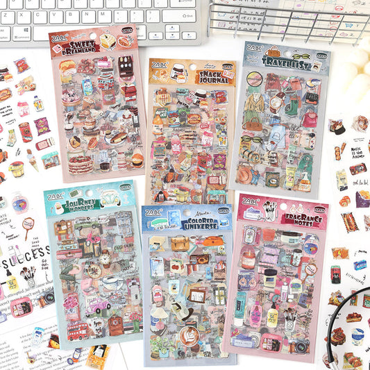 Life Sweet Hut Series Sticker Sheets