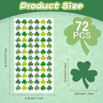 Green Clover Series Sticker Sheet