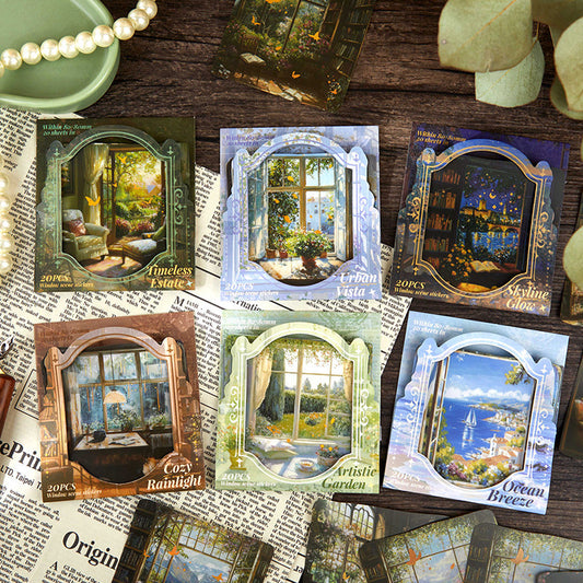 Window Of Reflection Series Sticker
