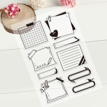Scrapbooking Photo Album Series Clear Stamp