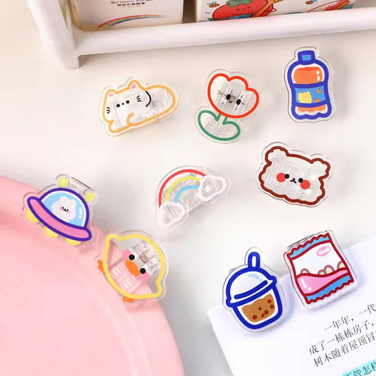 Acrylic transparent One sided Clip
