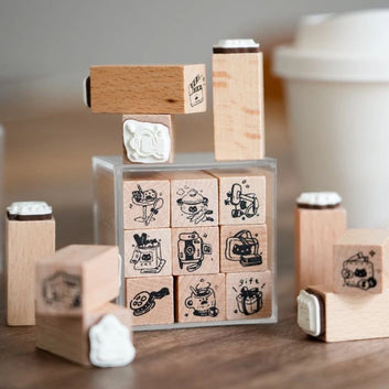 Creative Wooden Stamp Set