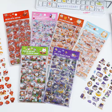 Mengyou Diary Store Series Sticker Sheets