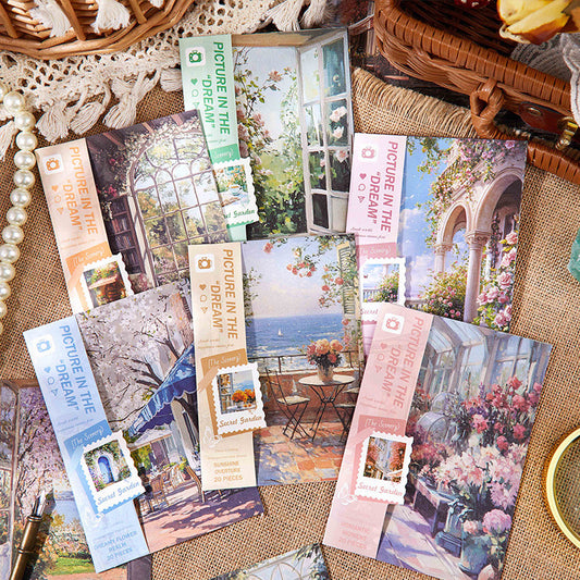 Dream Garden Series Scrapbooking material Paper
