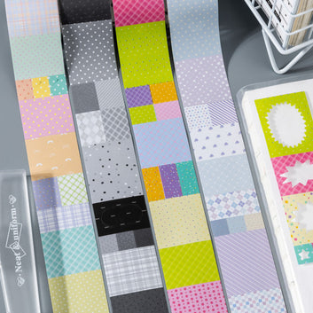 Rainbow Flavored Center Series Die Cutting Coated Paper Tape