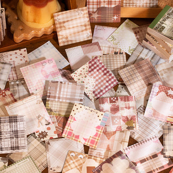 Checkered Diary Series Sticker Book