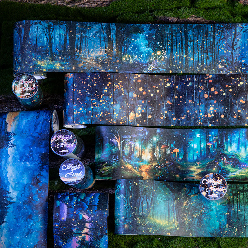 Night Forest Series Washi Tape
