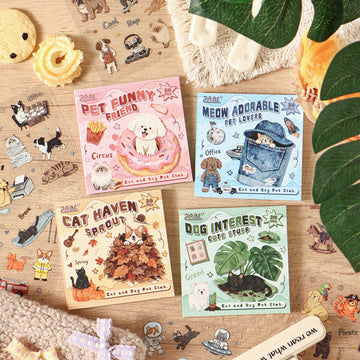 Pet Lover Workshop Series Sticker Book