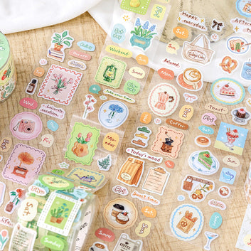 Healing Checklist Series Die Cutting Self-adhesive Tape
