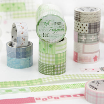 Fabric Fragment Series Washi Tape Set