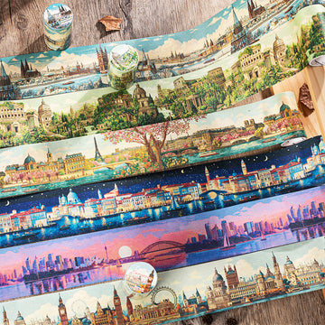 European Traveler Series Washi Tape