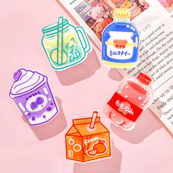 Beverage Series One sided Acrylic Clips