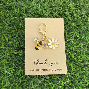 Mini Cute little bees Keychain