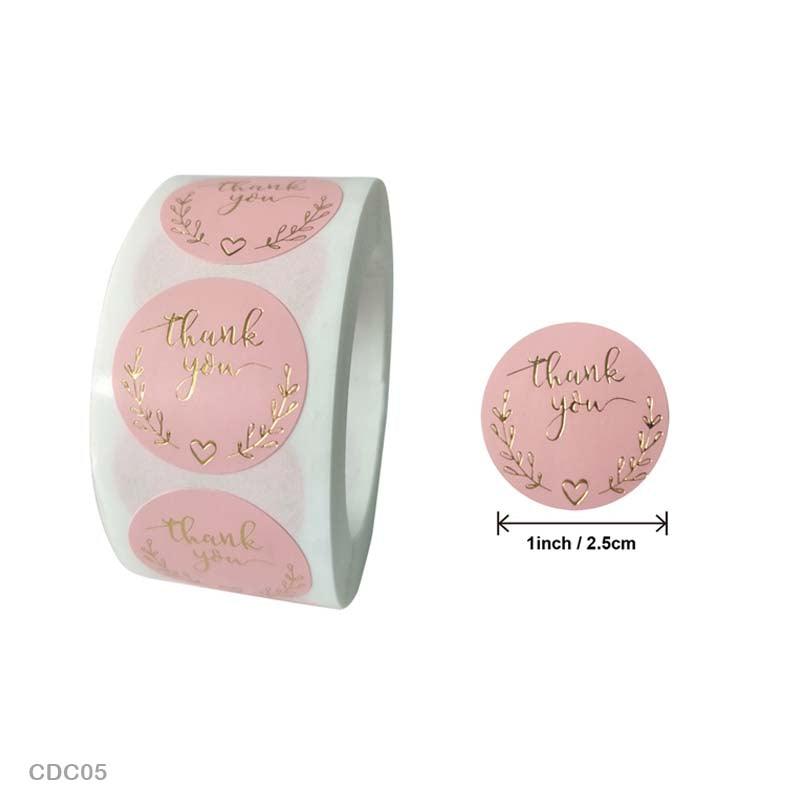 Thank you Stickers - Journal Carnival