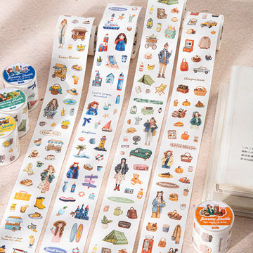 Travel Through Time Series Die Cutting Tape