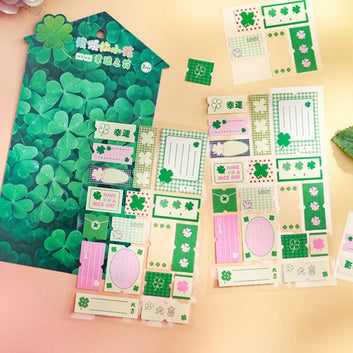 Japanese Retro Cut Film Sticker Sheets