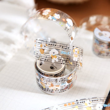 Cute Pet Sheet Music series PET Tape
