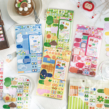 Storage Traction Series Sticker Sheets