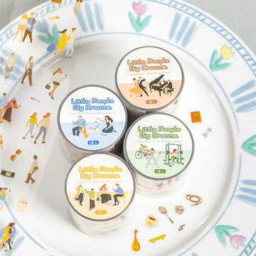 Little People Big Dreams Series Die Cutting PET Tape